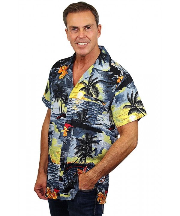 Funky Hawaiian Shirt Surf gray