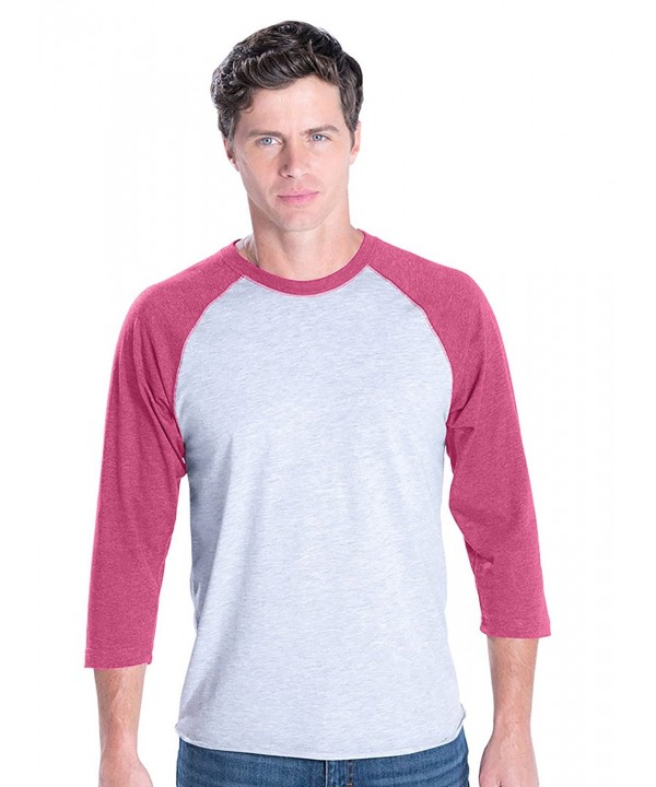 LAT Cotton Baseball T Shirt Heather