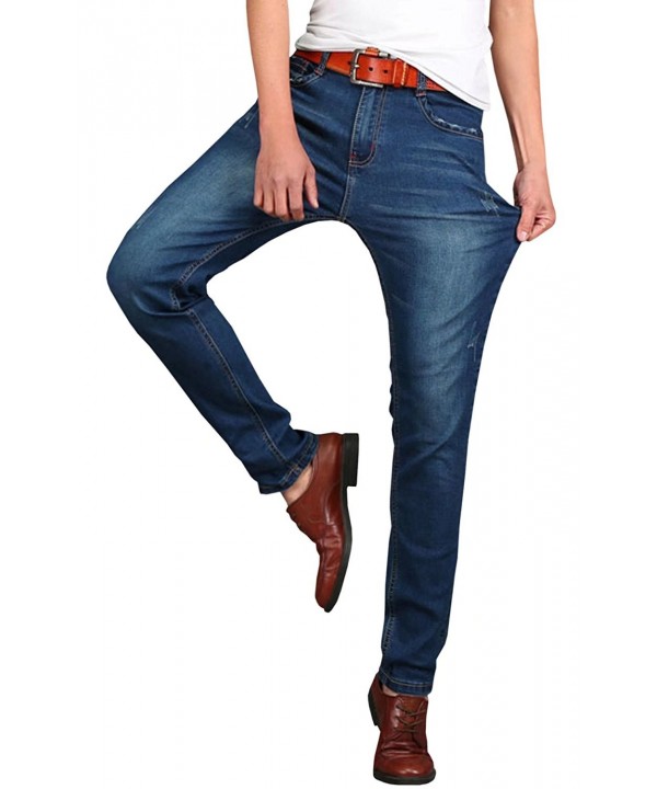 HENGAO Stretch Casual Denim Jeans