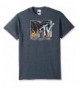 MTV Mens Fire T Shirt Heather