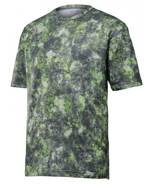DRI EQUIP Moisture Wicking Mineral T Shirt Lime XL